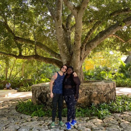 Gabourey and Brandon recently went on vacation to Mexico.